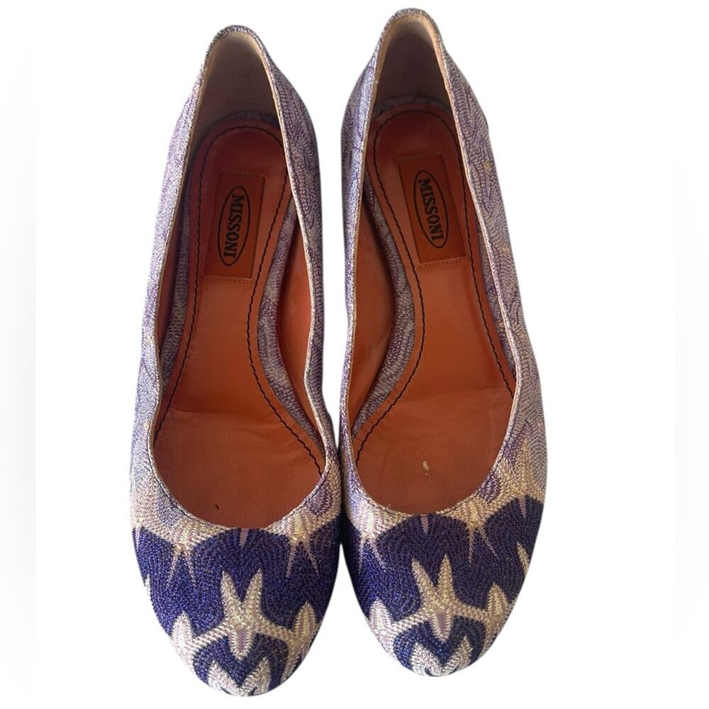 Missoni Ballerina Crystal Flat Size:38/US:8